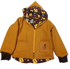 Jacke Wollwalkjacke Wendejacke