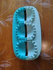 Tupperware Teigfalle 3er Ravioli Maker  Blau kochen backen