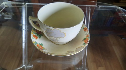 Jugendstil tasse mit - jugendstil,