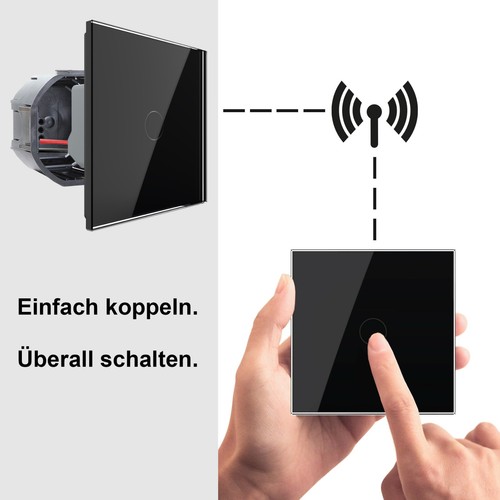 Touch lichtschalter glas - touch,