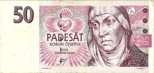 Tschechien Banknote Schein 50