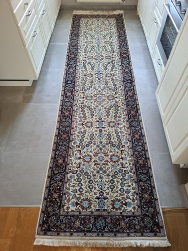 Hereke wollteppich läufer - wollteppich, 91