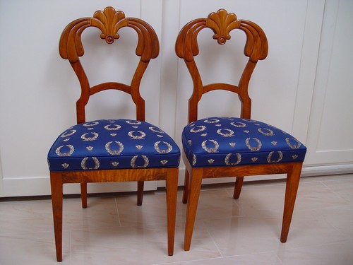 Paar antike biedermeier - paar,