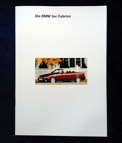 Bmw 3er cabrio - 36,, prospekt