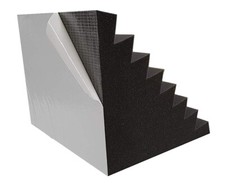 Akustikschaumstoff Bass Trap SELBSTKLEBEND Optimierung der Raumakustik Absorber
