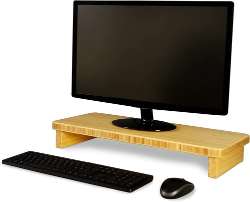 Bambus monitorständer - bambus,