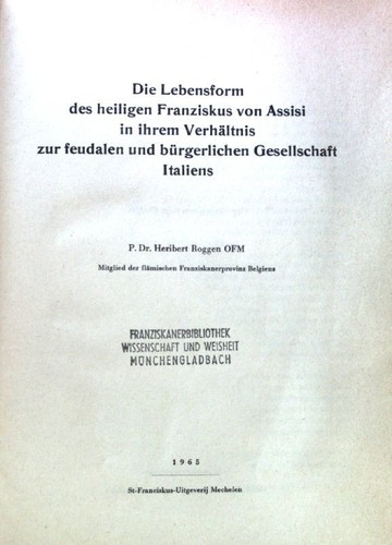 Die lebensform des - die,