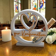 Konfirmation Herzaufsteller
