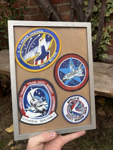 Vintage nasa space patch lot - vintage,