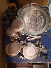 Zinnschrott und Versilbertes ca 3.5 kg