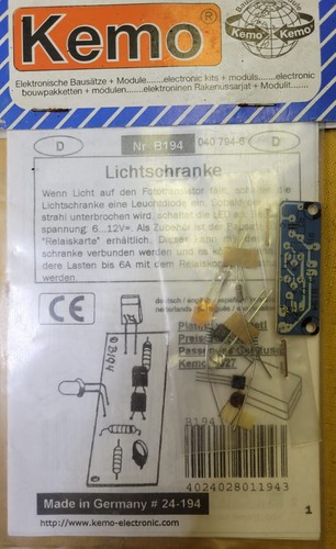 Kemo lichtschranke b - lichtschranke,, nr.