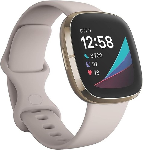 Fitbit sense smartwatch - sense, lunar