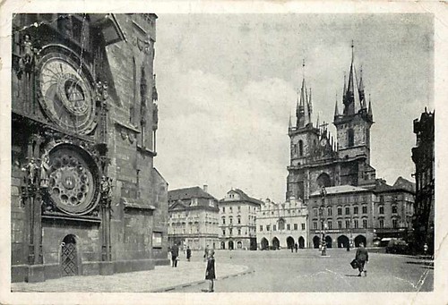 Prag altstädter ring - ak,