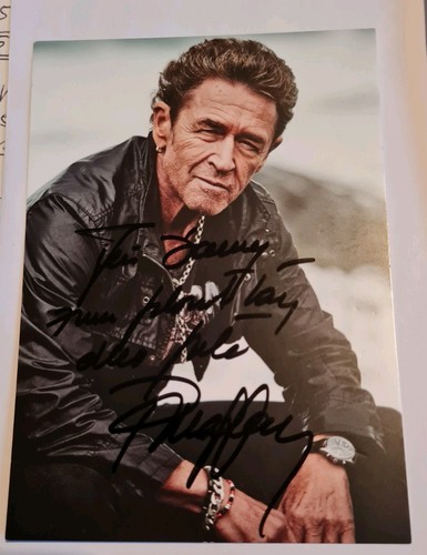 Peter maffay autogramm karte - peter,