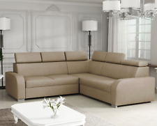 Ecksofa Cenzo 2rR2p L-Form Eckcouch Ecke mit Bettkasten und Schlaffunktion