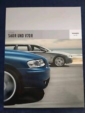 VOLVO S60 R V70 R Prospekt 2006