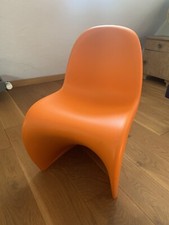 Vintage Kinderstuhl von Verner Panton orange gut erhalten