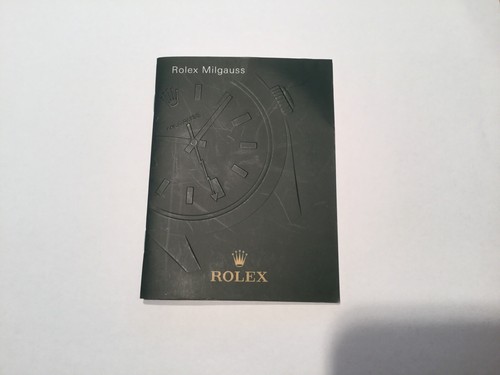 Rolex milgauss 2007 deutsch - rolex,