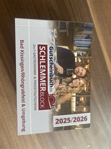 Schlemmerblock gutscheinbuch - schlemmerblock,