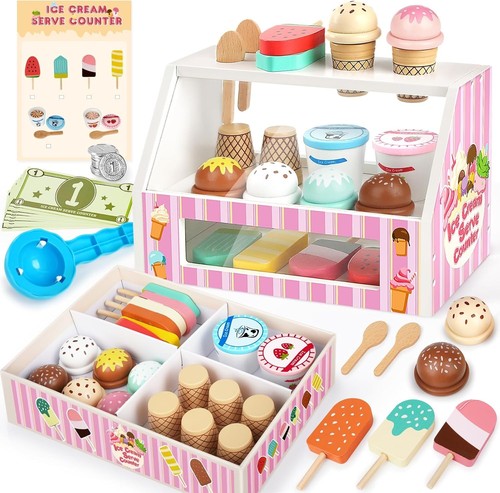 Holz eisdiele kinder spielzeug - kinder,
