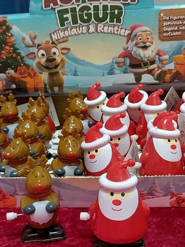 Weihnachtliche aufziehfiguren - weihnachtliche,