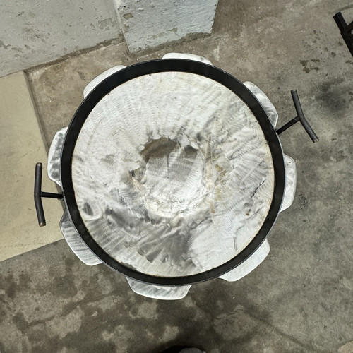 Runde metall feuerschale - runde, Ø