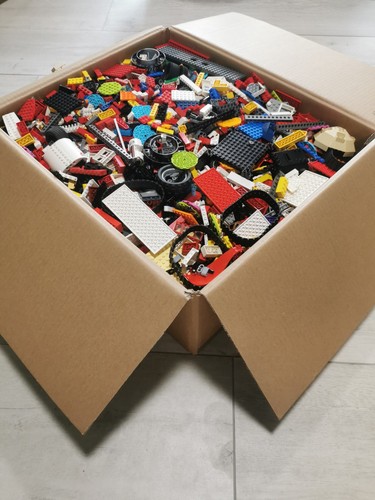 Lego konvolut 7kg karton - 16,7kg,