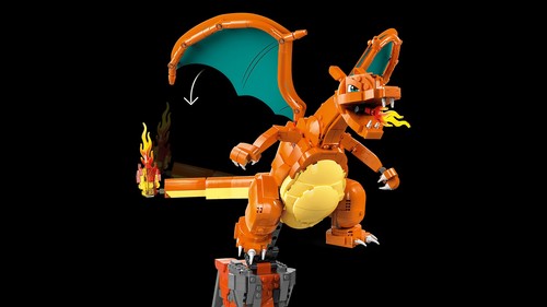 Lego pokemon 72153 - lego, glurak