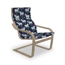 Baby Poäng Sessel Polster Karussell-Pferde Kinder