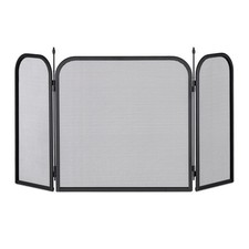 Funkenschutzgitter Kaminschutzgitter Feuerschutzgitter klappbar 2,5 kg 3-teilig