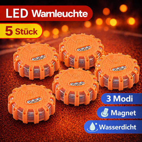 Warnleuchte led - 5×,