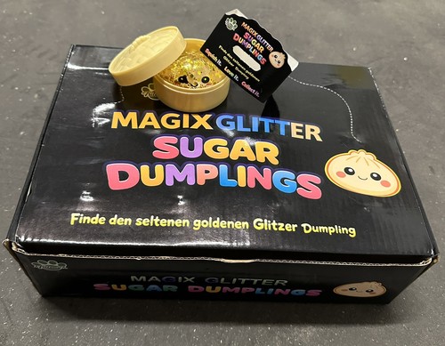 Rare gold glitter dumpling - gold,