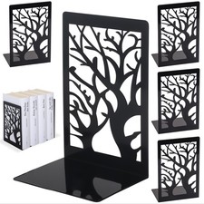 RICOO Buchstütze Bücher Halter für Regal Ordnerhalter Buchstopper Buchhalterung