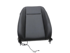 Sitzbezug Rückenpolster Re Vo für Beifahrer Sitz Leder Titanschwarz/Anthrazit...