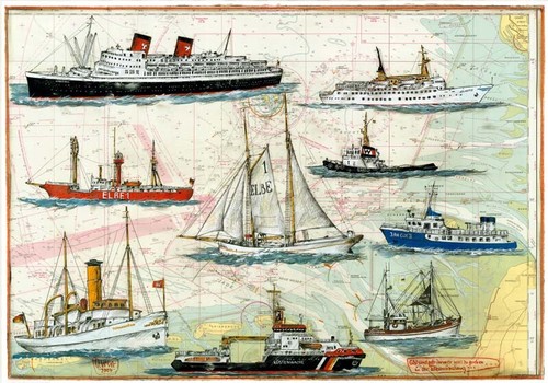 Kunstdruck historische - -, "historische