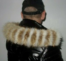 Polarfuchs Pelz Kapuze Kragen