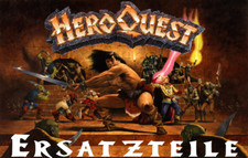 HEROQUEST Classic ⚔️ Ersatzteile Figuren Möbel Karten Bücher ALLE Erweiterungen!