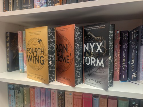 Waterstones fourth wing iron - waterstones:, wing,