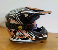 Madhead Motocross Helm + Brille + Tasche | Größe S