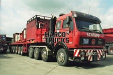LKW Foto Mercedes-Benz SK 3544 Schwerlast Zugmaschine Deutschland rot SCH #j4xr