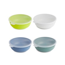 ROTHO 4er Set Schüssel Deckel