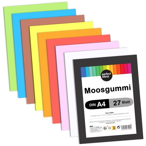 Perfect ideaz moosgummi 27 - perfect, a4
