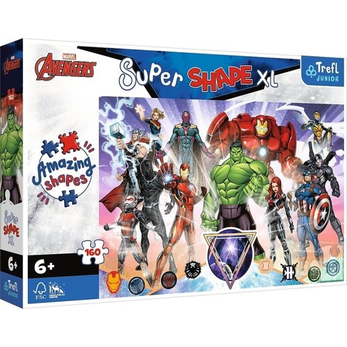 Trefl junior puzzle mutige - trefl,