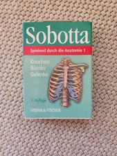Sobotta Lernkarten Anatomie Knochen Bänder Gelenke