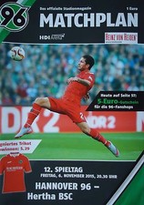 Programm 2015/16 Hannover 96 -