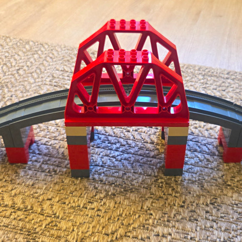 Legoduplo eisenbahn brücke - legoduplo,
