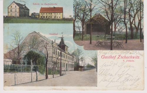 Zschackwitz döbeln 1903 - ak,