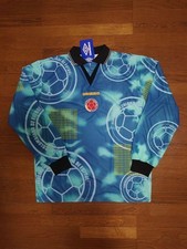1995 Kolumbien Nationalmannschaft Torwart Trikot getragen von Higuita...