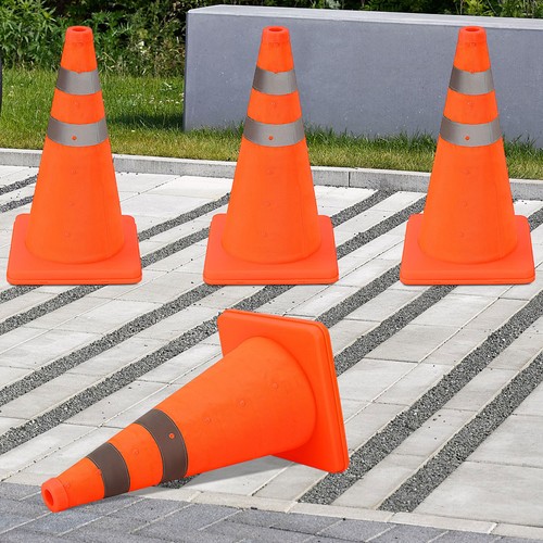 4er set faltbare verkehrskegel - 4er,