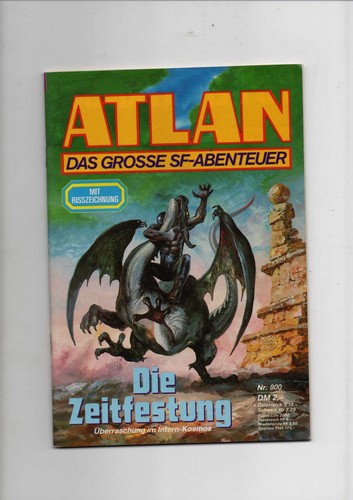 Atlan die zeitfestung - zeitfestung,, heft